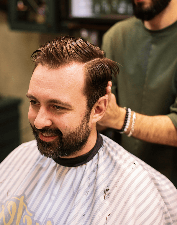 Hair and beard cutting services